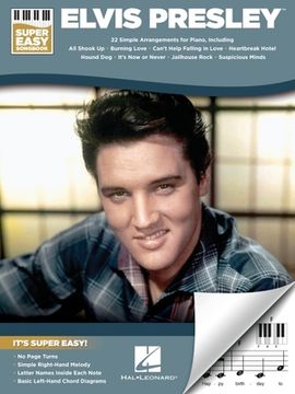 portada Elvis Presley - Super Easy Piano Songbook With Lyrics (Super Easy Songbook) (in English)