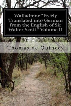 portada Walladmor "Freely Translated into German from the English of Sir Walter Scott" Volume II