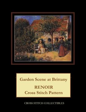 portada Garden Scene in Brittany: Renoir Cross Stitch Pattern (en Inglés)