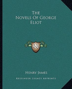portada the novels of george eliot (en Inglés)