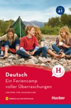 portada Ein Feriencamp Voller Uberraschungen - Buch mit Mp3-Download (en Alemán)