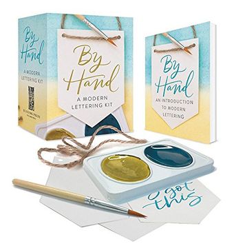 portada By Hand: A Modern Lettering kit (Miniature Editions) (in English)