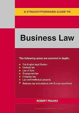 portada Straightforward Guide to Business law 2023, a: Revised Edition 2023 (en Inglés)