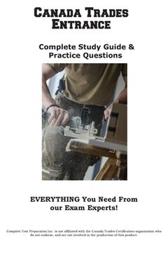 portada Canada Trades Entrance: Complete Canada Trade Study Guide & Practice Questions (en Inglés)
