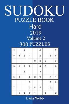 portada 300 Hard Sudoku Puzzle Book 2019