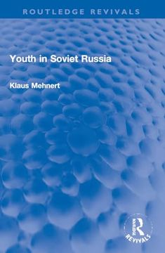 portada Youth in Soviet Russia (Routledge Revivals) (in English)