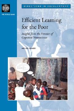 portada efficient learning for the poor: insights from the frontier of cognitive neuroscience (en Inglés)