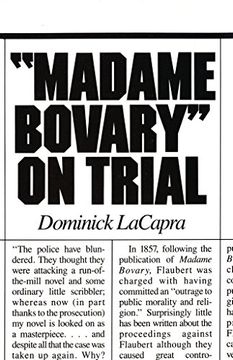 portada Madame Bovary on Trial (en Inglés)