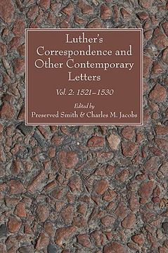 portada luther's correspondence and other contemporary letters: vol. 2: 1521-1530 (en Inglés)