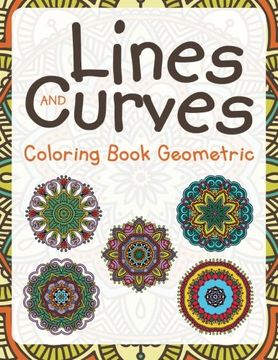 portada Lines and Curves: Coloring Book Geometric