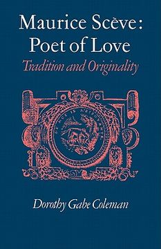 portada Maurice Sève Poet of Love Paperback (en Inglés)