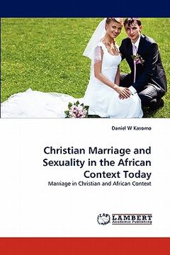 portada christian marriage and sexuality in the african context today (en Inglés)