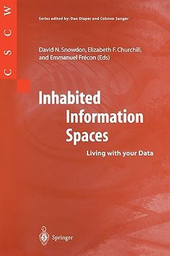 portada inhabited information spaces: living with your data (in English)