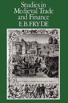 portada studies in medieval trade and finance (en Inglés)