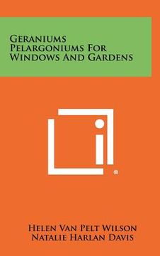portada geraniums pelargoniums for windows and gardens
