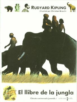 portada El llibre de la jungla (Clàssics universal juvenils) (en Catalá)