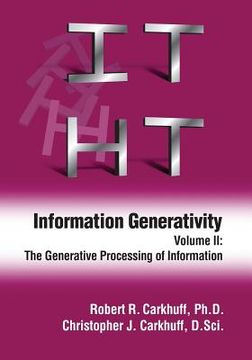 portada Information Generativity: Volume 2: The Generative Processing of Information (en Inglés)