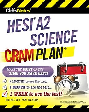 portada Cliffsnotes Hesi a2 Science Cram Plan 
