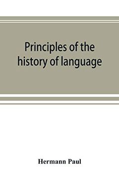 portada Principles of the History of Language (en Inglés)