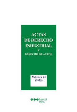 portada Actas de Derecho Industrial y Derecho de Autor (in Spanish)