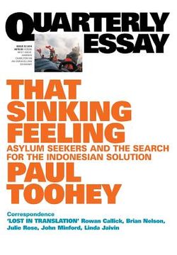 portada Quarterly Essay 53: That Sinking Feeling (en Inglés)
