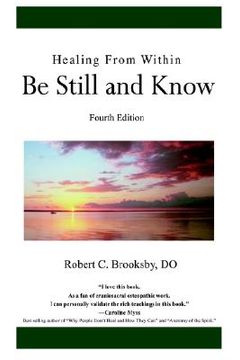 portada healing from within be still and know: fourth edition (in English)
