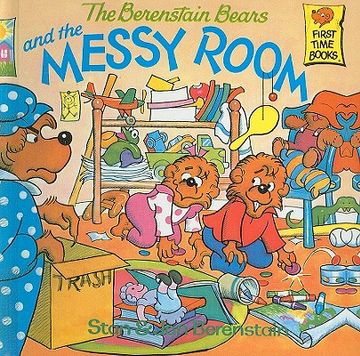 portada the berenstain bears and the messy room (en Inglés)