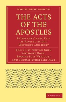 portada The Acts of the Apostles Paperback (Cambridge Library Collection - Biblical Studies) (in English)