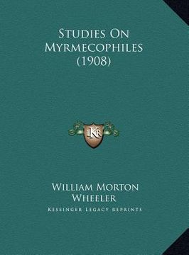 portada studies on myrmecophiles (1908) (en Inglés)