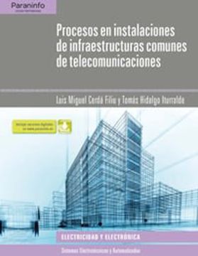 portada Procesos En Instalaciones De Infraestructuras Comunes De Telecomunicaciones