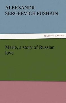 portada marie, a story of russian love (in English)