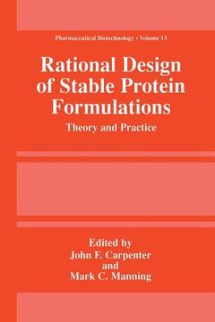 portada Rational Design of Stable Protein Formulations: Theory and Practice