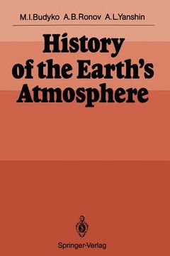 portada history of the earth s atmosphere (en Inglés)