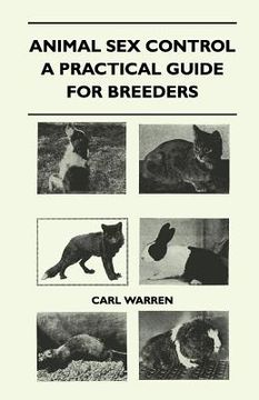 portada Animal sex Control - a Practical Guide for Breeders (en Inglés)