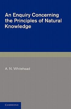 portada An Enquiry Concerning the Principles of Natural Knowledge (en Inglés)