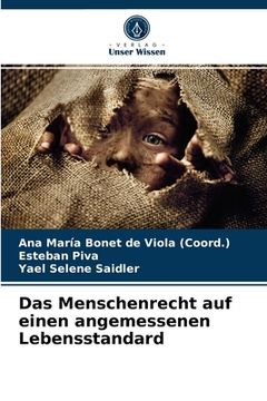 portada Das Menschenrecht auf einen angemessenen Lebensstandard (in German)