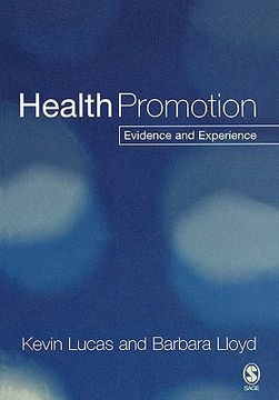 portada health promotion: evidence and experience (en Inglés)