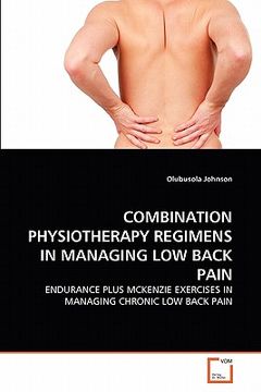 portada combination physiotherapy regimens in managing low back pain (en Inglés)