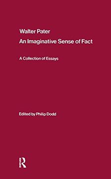 portada Walter Pater: An Imaginative Sense of Fact (en Inglés)
