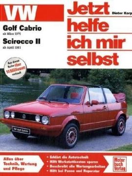 portada VW Golf Cabrio ab März '79 / Scirocco II ab April '81 (en Alemán)