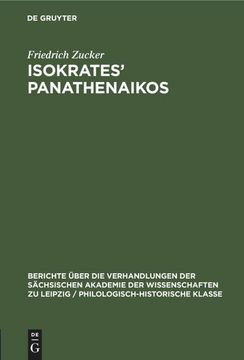 portada Isokrates¿ Panathenaikos (en Alemán)