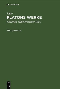 portada Plato: Platons Werke. Teil 2, Band 2 (in German)
