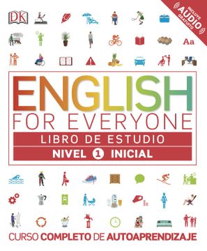 portada English for Everyone (Ed. En Español) Nivel Inicial 1 - Libro de Estudio (in Spanish)