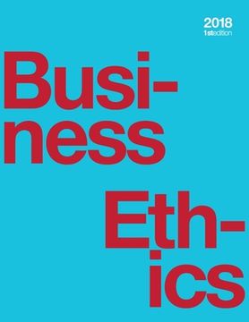 portada Business Ethics (paperback, b&w) (in English)