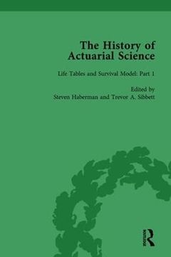 portada The History of Actuarial Science Vol I (en Inglés)