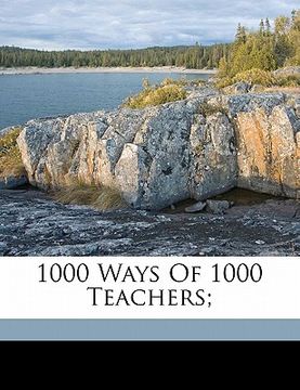 portada 1000 ways of 1000 teachers; (en Inglés)