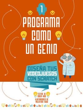 portada Programa Como un Genio 1 Vvkids (Videojuegos) (Vvkids Libros de los Genios) (in Spanish)