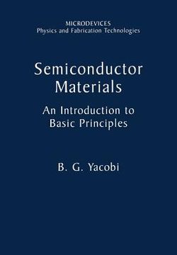 portada Semiconductor Materials: An Introduction to Basic Principles (in English)