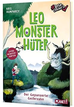 portada Leo Monsterhüter: Der Gepanzerte Geiferzahn | für Monster-Fans - #Lesechecker*In (en Alemán)