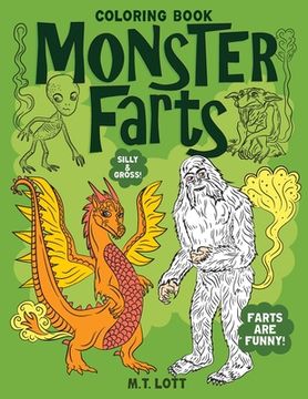 portada Monster Farts Coloring Book (en Inglés)